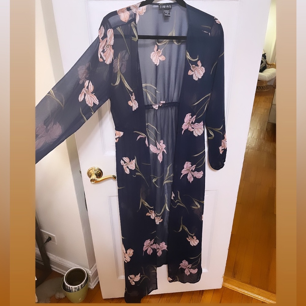 Floral kimono